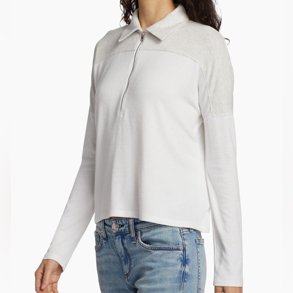 Rag and Bone knit polo top